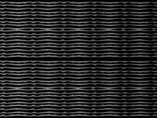 Abstract 3d texture vector black modern pattern background, grunge surface illustration wallpaper.