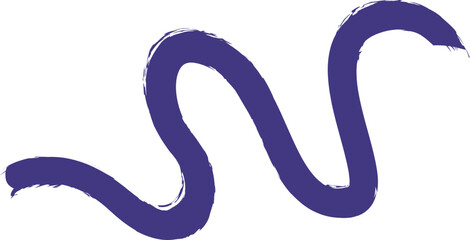 abstract swirl wave brush stroke line