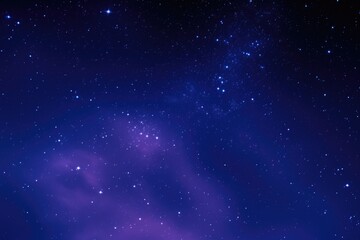 detailed night sky image showing nebula and star clusters