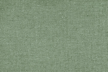 Green burlap with beautiful canvas texture of blue fabric in retro style with beautiful blue fabric canvas texture as vintage burlap for background and design