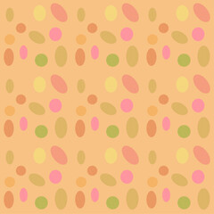 seamless background with circles