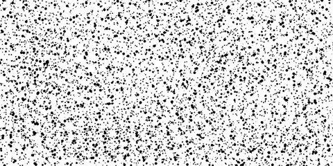Abstract black dotted grainy, gritty texture background