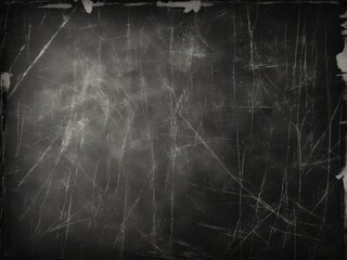 Dark scratched grunge background, old film effect