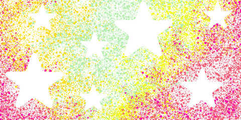 Abstract colorful background stars 
