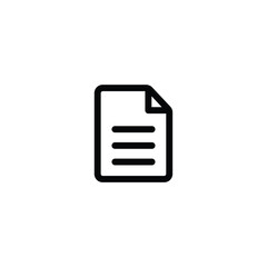 Fototapeta premium Document icon