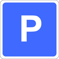 Panneau routier français; Parking	