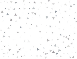 Gender Neutral Silver Triangular Confetti