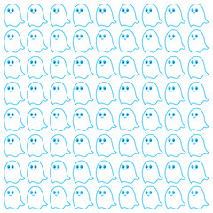 Cute Halloween Retro Pattern Texture Background