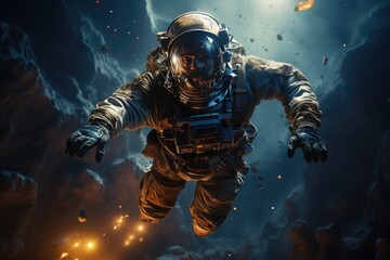 Fototapeta premium Future of travel, space tourism train