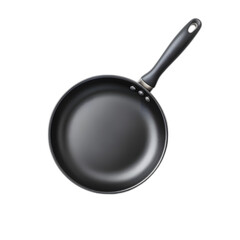 Frying pan isolated on transparent or white background