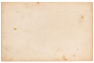 Retro photo paper. Old antique sheet paper texture. Announcement board. Blood drops. Vintage postcard. Blood background. Aged bloodstain wallpaper.	