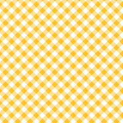Seamless pattern, yellow wide stripes, white background. Printing, textiles, paper, covers, wallpaper.