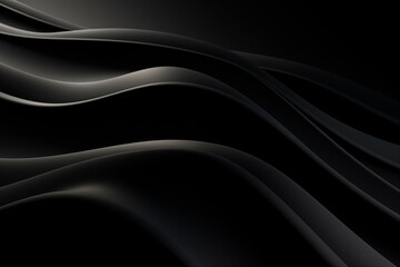 A black background with waves