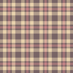 Tartan texture pattern of seamless check textile with a vector plaid fabric background.