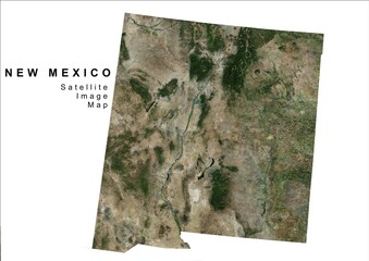 New Mexico USA HD Satellite image Map
