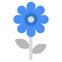 Modern design icon of flower