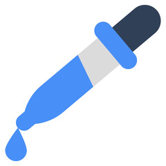 A unique design icon of dropper