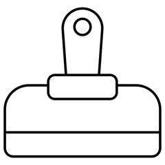 Obraz premium Premium download icon of dustpan