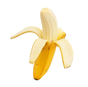 Banana / Transparent background	