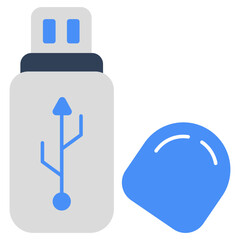 Premium download icon of usb