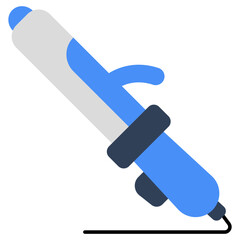 Perfect design icon of hair curler 