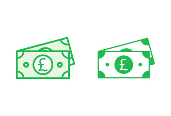 Money icon set. Money vector icon.