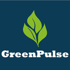 GreenPulse logo design