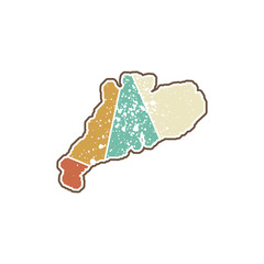 Guangdong Map - Vintage World Map International vector template. China region silhouette vector