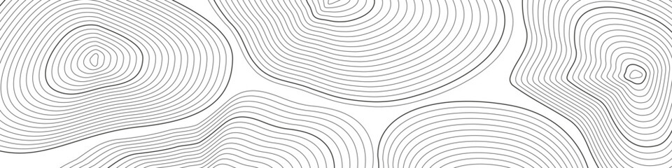 Abstract lines vector background. Topographic map contour pattern. Linear curves texture.