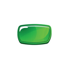 Glossy button game ui element.