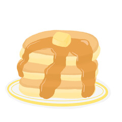 pancake with butter