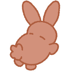 Cute Rabbit in the garden 