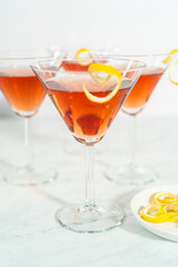 Cosmopolitan cocktail