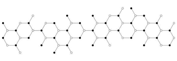 Structure molecule and communication icon. Connected lines with dots. Design for medical, technology, chemistry, science background.