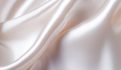 cream silk textured fabric surface