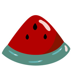 Cute fruits and vegetables 