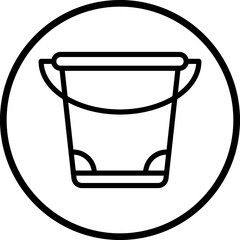 Vector Design Sand Bucket Icon Style