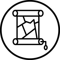 Vector Design Paper Map Icon Style