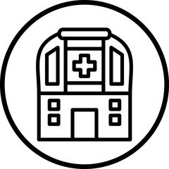 Vector Design Hospital Icon Style