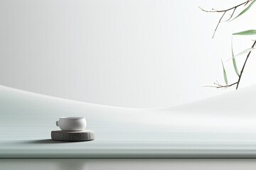 A simple zen style minimalistic background