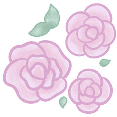 Leafs, flowers, mushrooms butterflies and plants in the garden, blooming flowers, cute butterflies. Lively seasonal