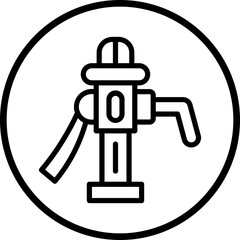 Vector Design Water Pump Icon Style