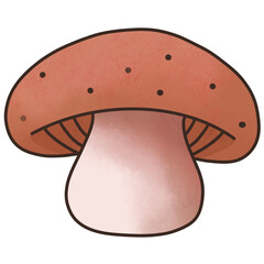 Leafs, flowers, mushrooms butterflies and plants in the garden, blooming flowers, cute butterflies. Lively seasonal