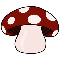 Leafs, flowers, mushrooms butterflies and plants in the garden, blooming flowers, cute butterflies. Lively seasonal
