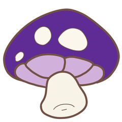 Leafs, flowers, mushrooms butterflies and plants in the garden, blooming flowers, cute butterflies. Lively seasonal