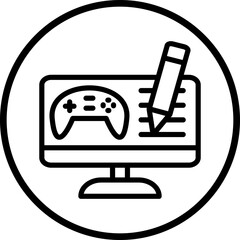 Vector Design Game Script Icon Style
