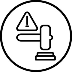 Vector Design Mock Auction Icon Style