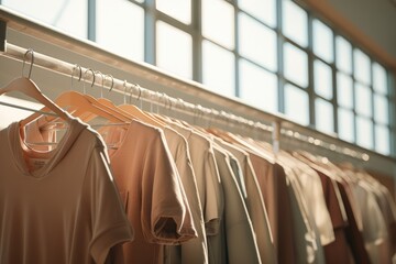 Organic cotton clothing production process that is friendly to nature and sustainable. 