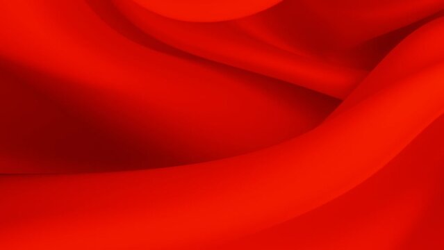 loop animated organic red wave background