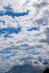 Clouds in the Austrian Alps